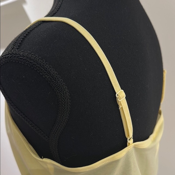 H&M Yellow Asymmetrical Ruffled Camisole Top - Picture 5 of 7